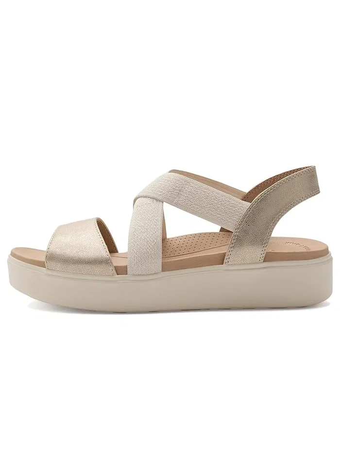 Сандалии на платформе Madison Cloud Ease Dr. Scholl's — изображение 4 из 4, золото