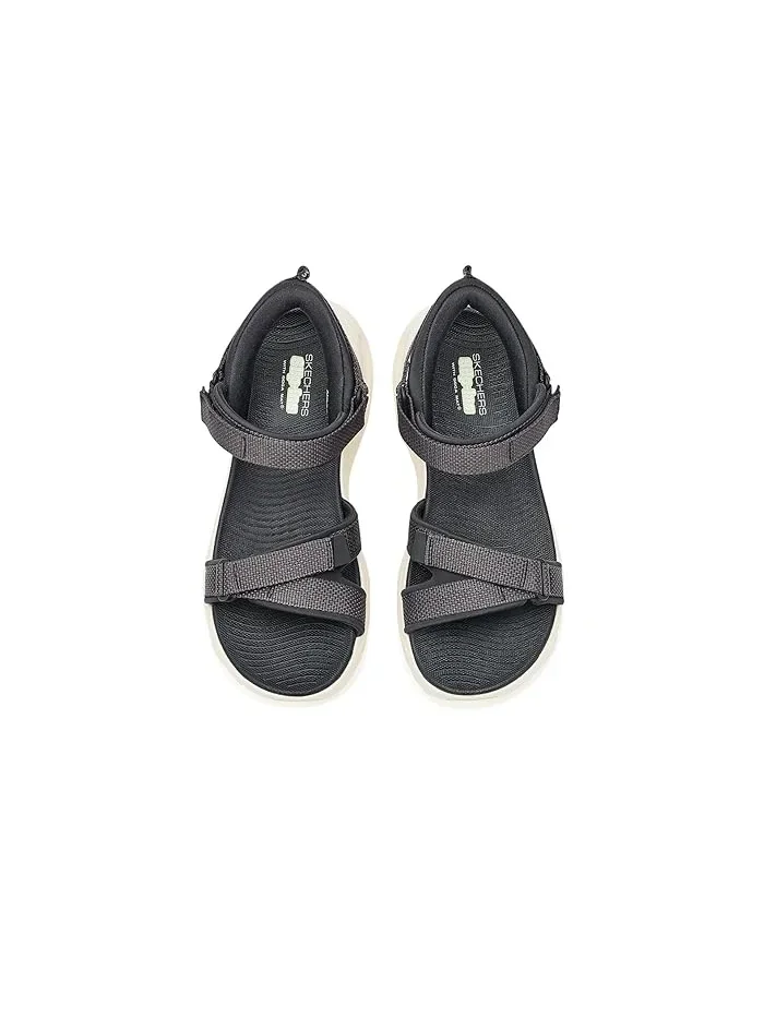 Сандалии с максимальной амортизацией Glide-Step Skylar SKECHERS — изображение 2 из 4, черный