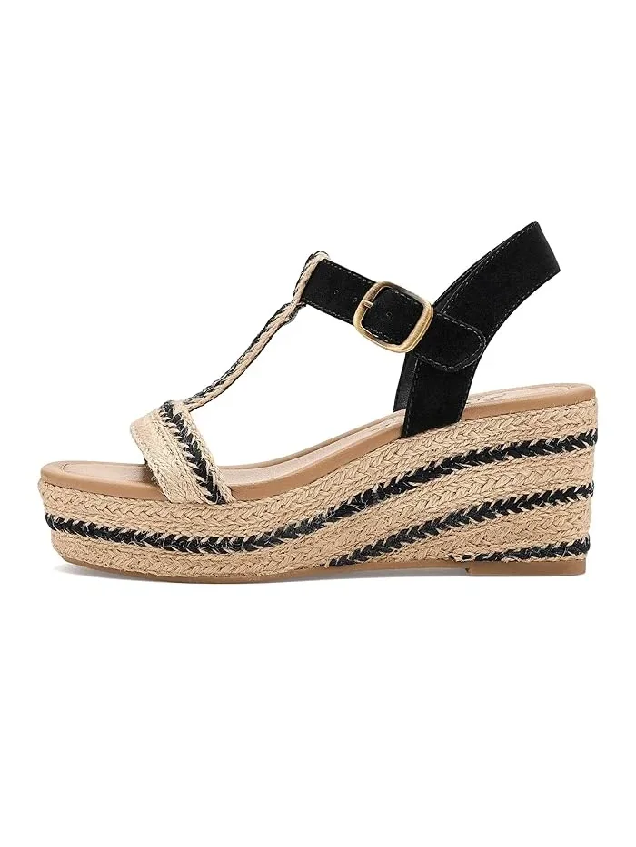 Босоножки на танкетке Annika Blowfish Malibu — изображение 4 из 4, натуральный черный
