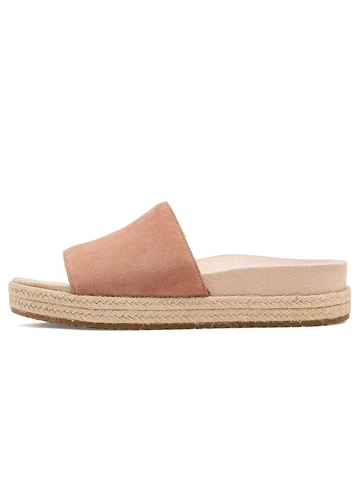 Сандалии с платформой Yasmina VIONIC, Mocha Mousse Suede — изображение 4 из 4, мокко