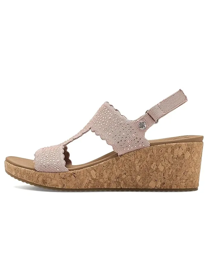 Сандалии на каблуке Arch Fit Beverlee 2.0 SKECHERS — изображение 4 из 4, розовый