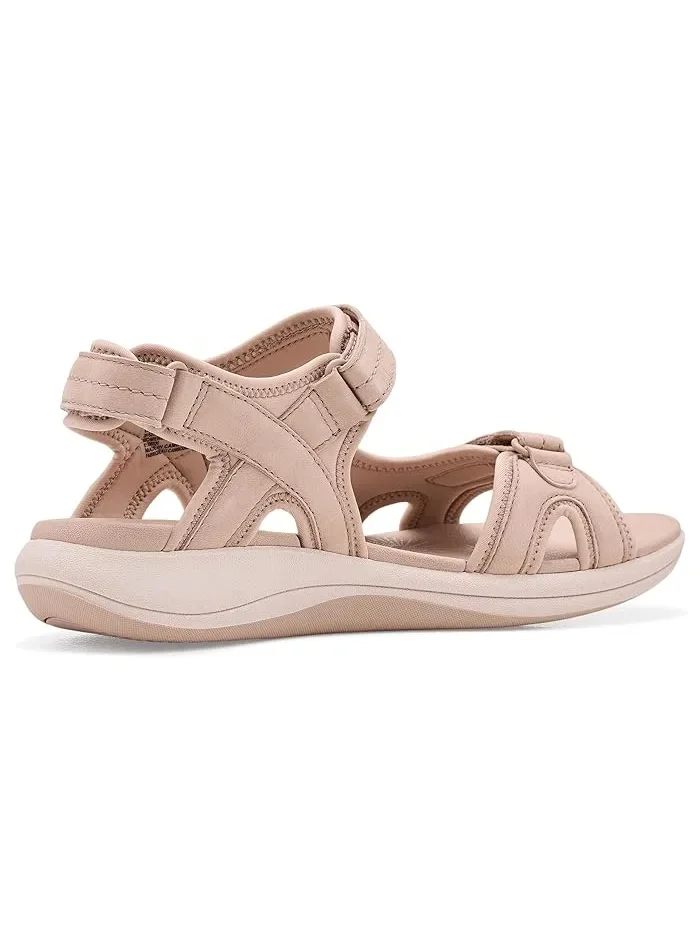 Сандалии на липучках Mira Free Clarks — изображение 3 из 4, песочный