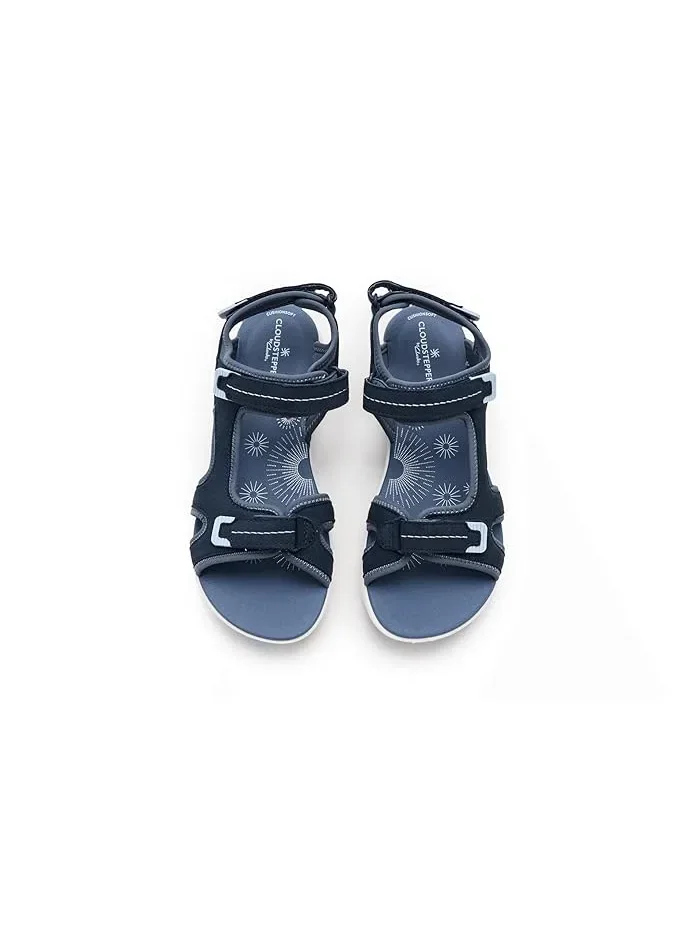 Сандалии с супер-мягкой стелькой Mira Free Clarks — изображение 2 из 4, темно-синий