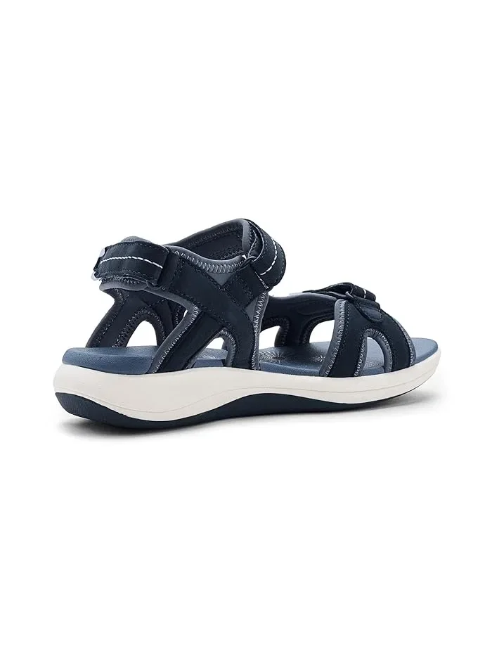 Сандалии с супер-мягкой стелькой Mira Free Clarks — изображение 3 из 4, темно-синий