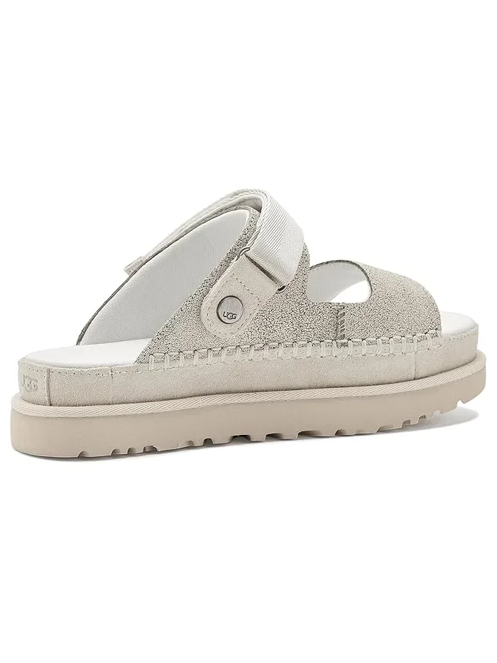Сандалии текстурированные Goldenstar Crackle Glide UGG — изображение 3 из 4, белый