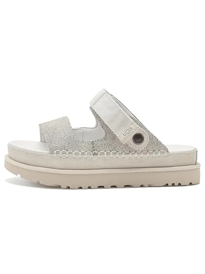 Сандалии текстурированные Goldenstar Crackle Glide UGG — изображение 4 из 4, белый
