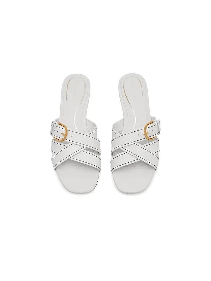 Сандалии с пряжкой Velma Cole Haan — изображение 2 из 4, пудра