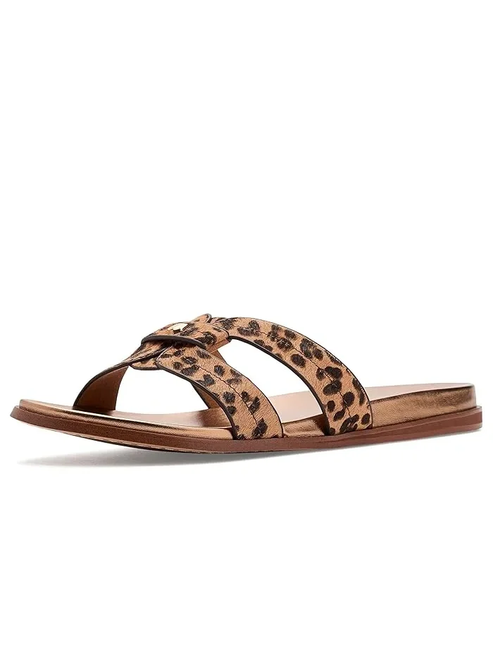 Сандалии тапочки Sunbird Icon Haircalf Birdies, Leopardprint Haircalf