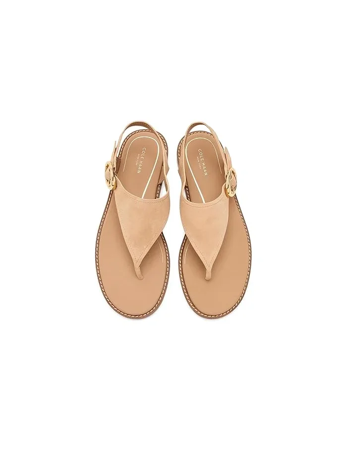 Сандалии с мягкой подошвой Kami Thong Cole Haan — изображение 2 из 4, песочный