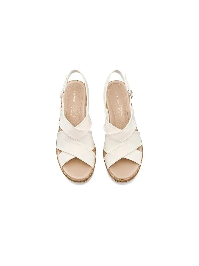 Сандалии на каблуке Rye Slingback LifeStride — изображение 2 из 4, белый