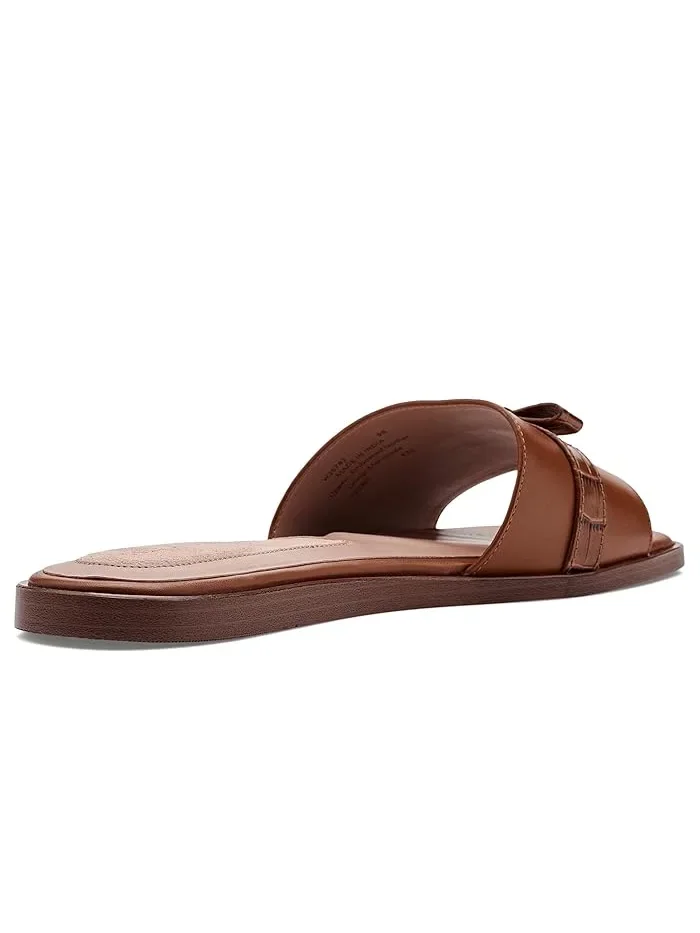 Сандалии с бантом Go-to Emalia Cole Haan — изображение 3 из 4, бежевый