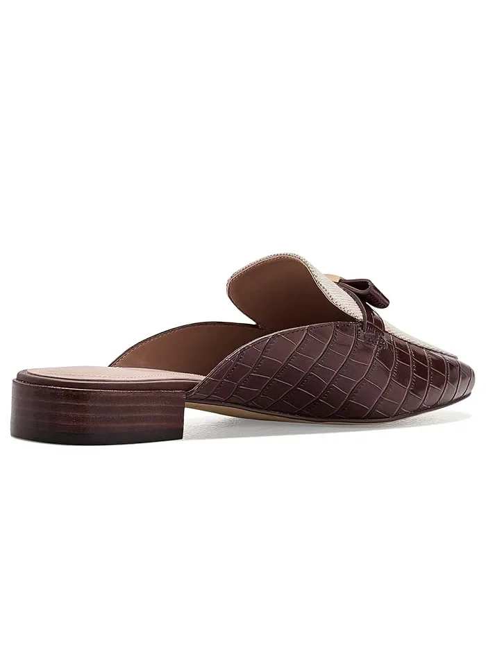 Мюли Pasha Bow Cole Haan — изображение 3 из 4, махагоновый