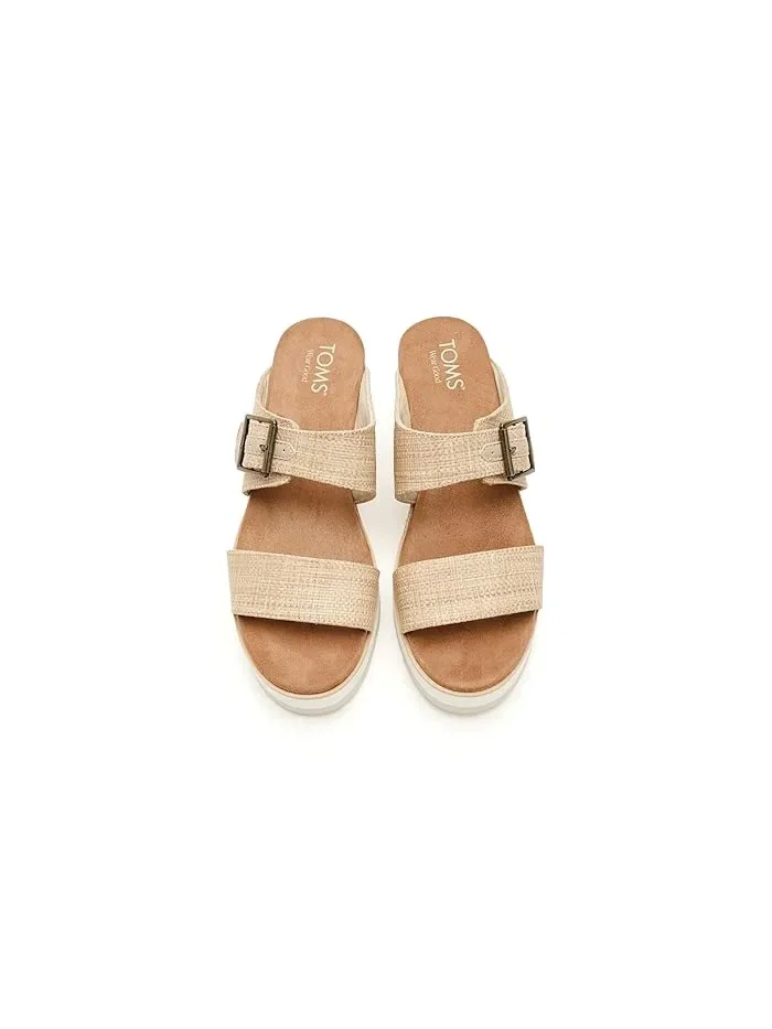 Туфли-мюли с пряжкой Diana Mule Buckle TOMS — изображение 2 из 4, прозрачный