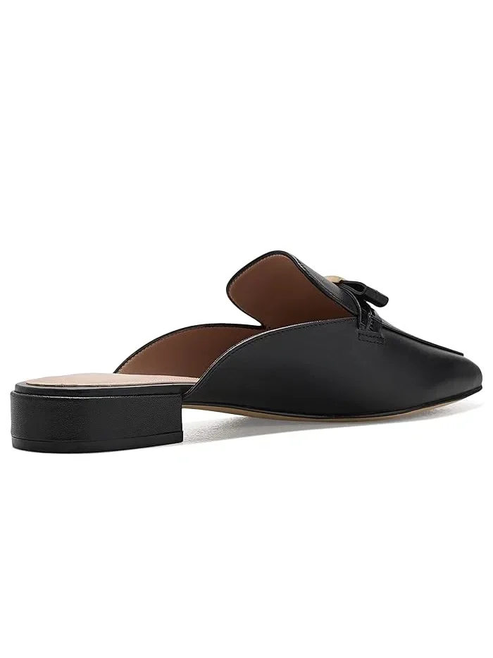 Мюли Pasha Bow с бантом Cole Haan — изображение 3 из 4, черный