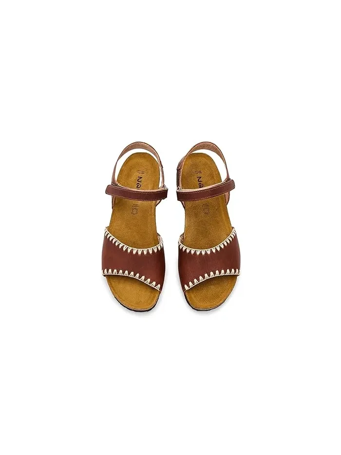 Сандалии с открытым носком Luna Naot, Brandy Oily Nubuck — изображение 2 из 4, виски
