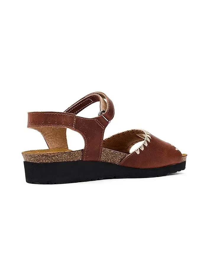 Сандалии с открытым носком Luna Naot, Brandy Oily Nubuck — изображение 3 из 4, виски