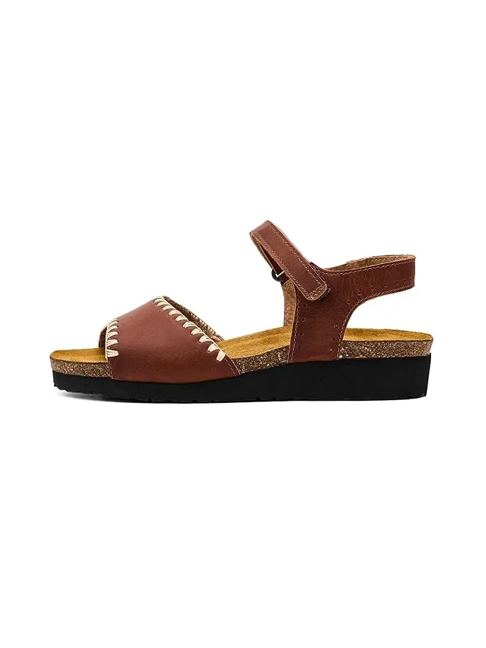 Сандалии с открытым носком Luna Naot, Brandy Oily Nubuck — изображение 4 из 4, виски