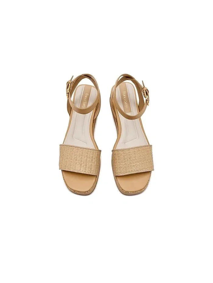 Сандалии на платформе L-Hava2 Strappy Sandals Franco Sarto — изображение 2 из 4, бежевый