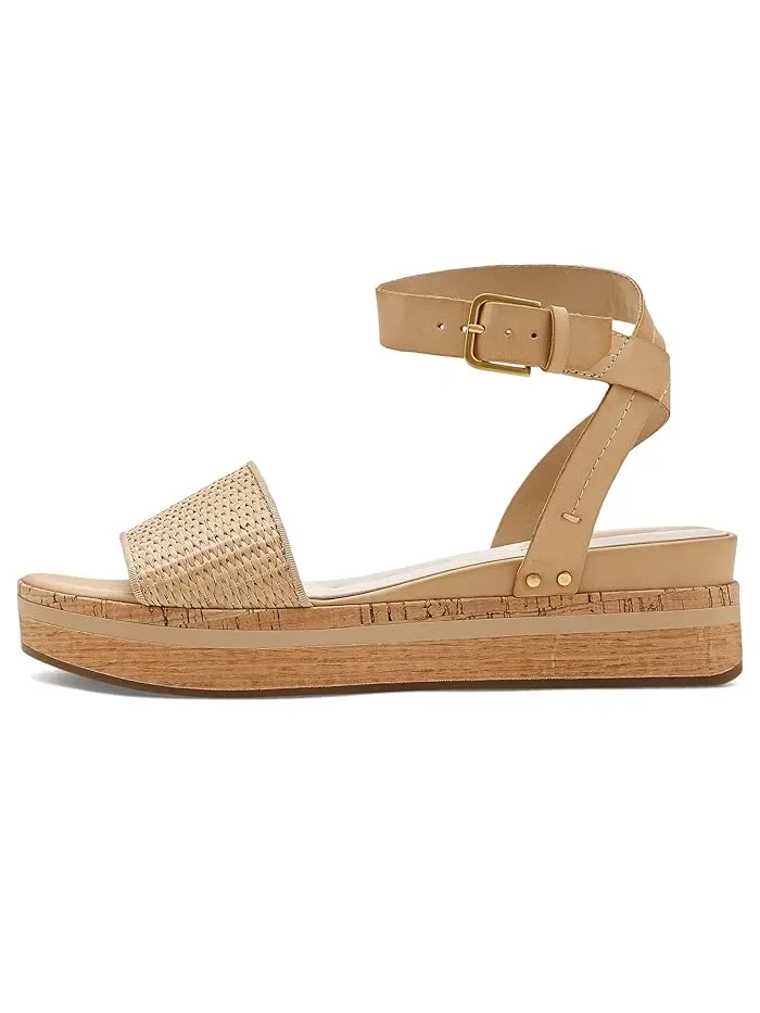 Сандалии на платформе L-Hava2 Strappy Sandals Franco Sarto — изображение 4 из 4, бежевый