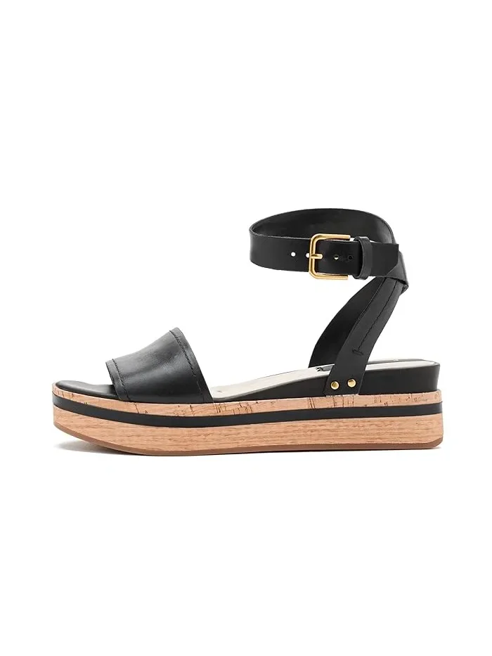 Сандалии на платформе L-Hava2 Strappy Sandals Franco Sarto — изображение 4 из 4, черный