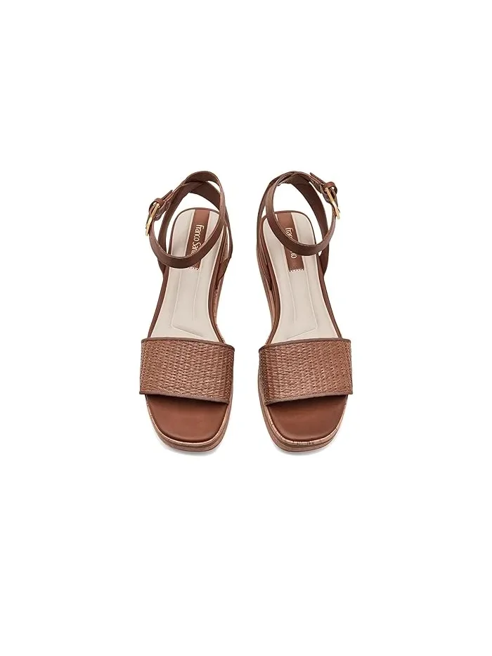 Сандалии платформа L-Hava2 Strappy Sandals Franco Sarto — изображение 2 из 4, коричневый