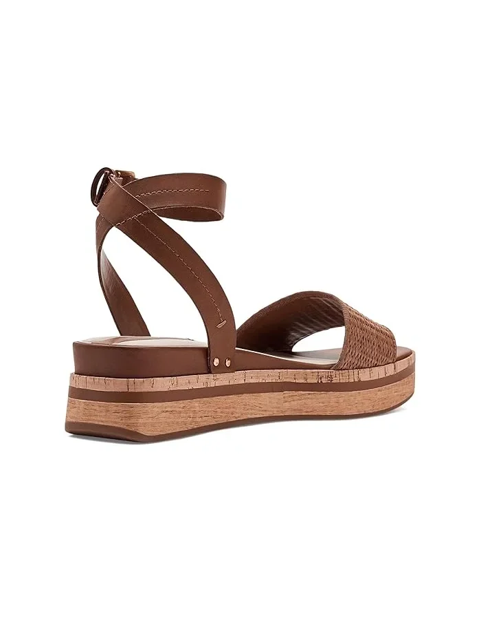 Сандалии платформа L-Hava2 Strappy Sandals Franco Sarto — изображение 3 из 4, коричневый