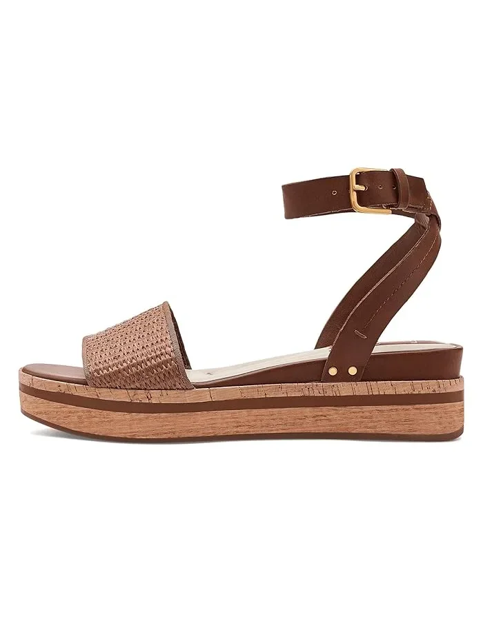 Сандалии платформа L-Hava2 Strappy Sandals Franco Sarto — изображение 4 из 4, коричневый