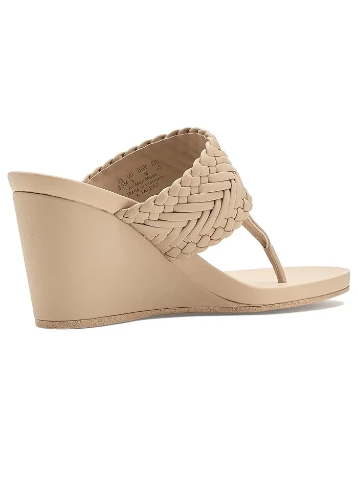 Босоножки с каблуком Talea Thong Franco Sarto — изображение 3 из 4, коричневый