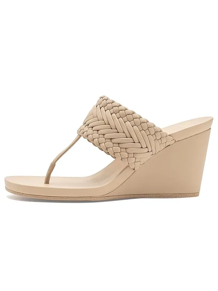 Босоножки с каблуком Talea Thong Franco Sarto — изображение 4 из 4, коричневый