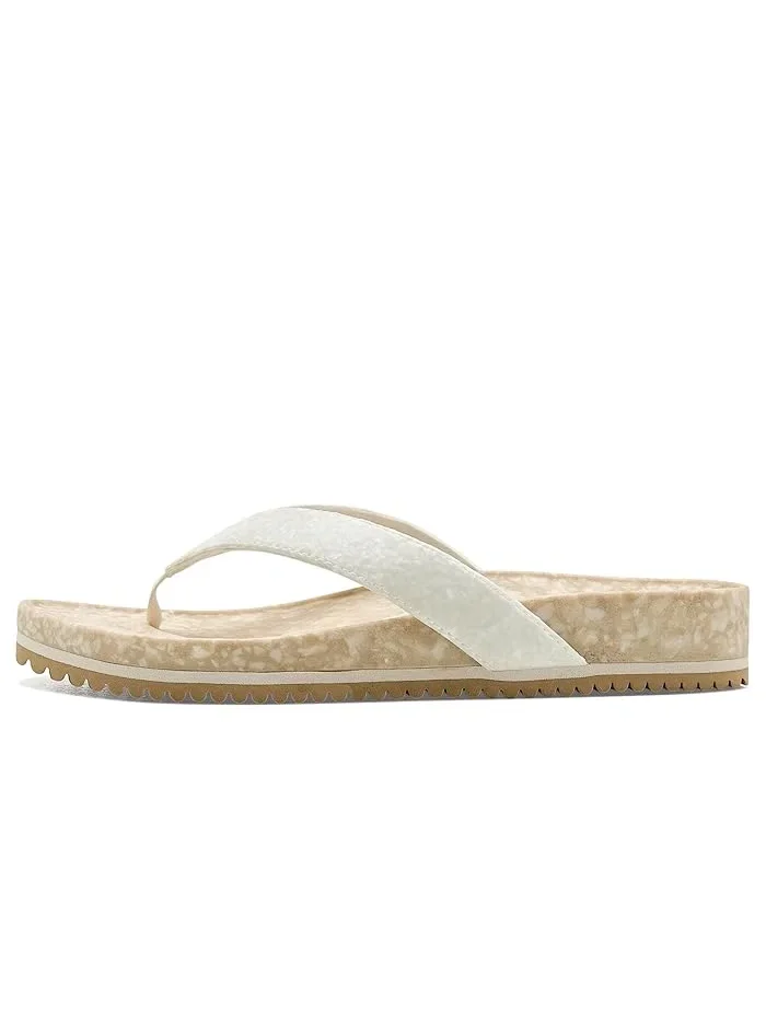 Сандалии Fleks West Beach Flip-Flops — изображение 4 из 4, овсяный