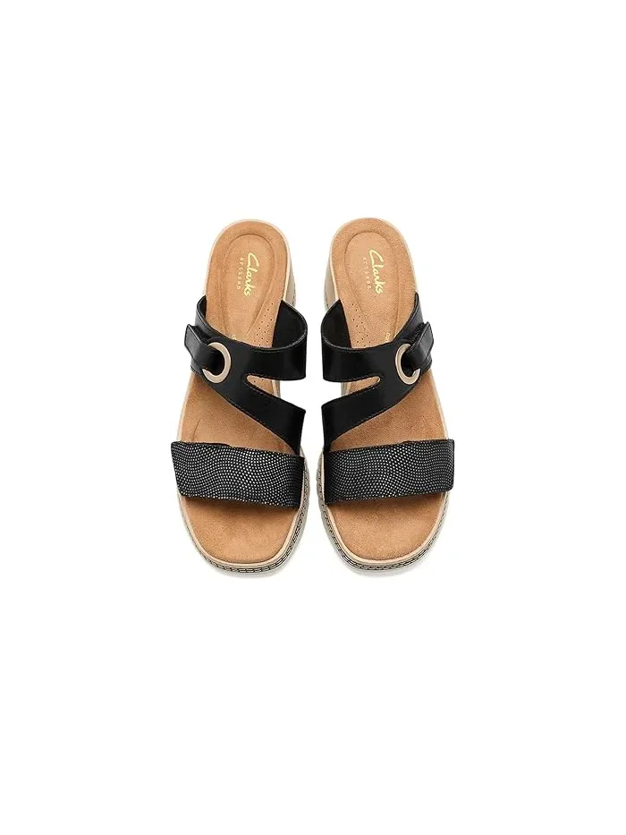 Босоножки на каблуке Kidiki Cove Clarks — изображение 2 из 4, черный