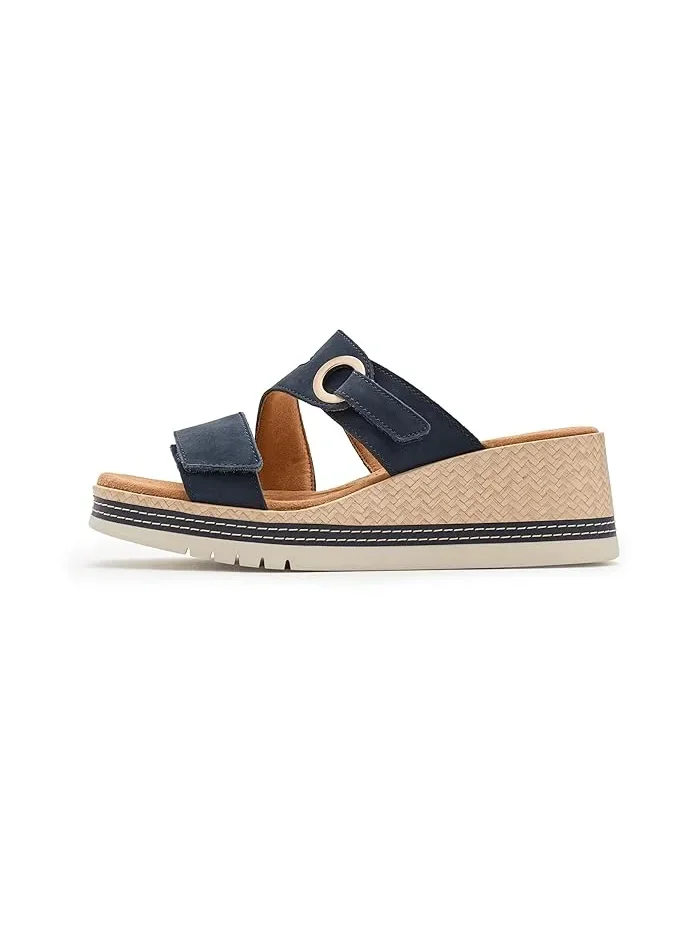 Босоножки на каблуке Kidiki Cove Clarks — изображение 4 из 4, темно-синий