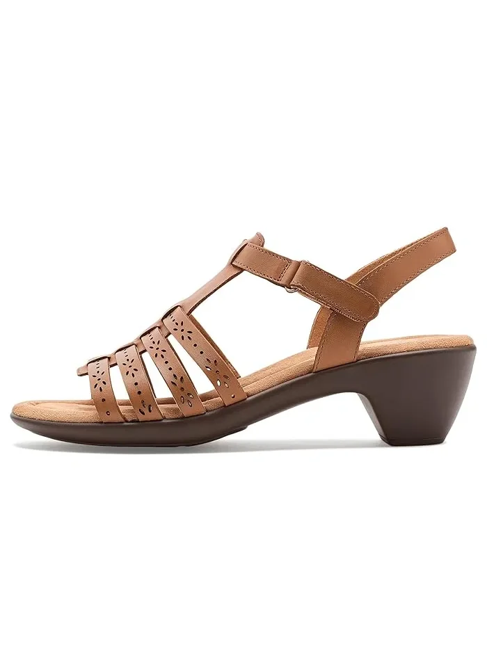 Босоножки на каблуке Cortney Easy Spirit — изображение 4 из 4, коричневый