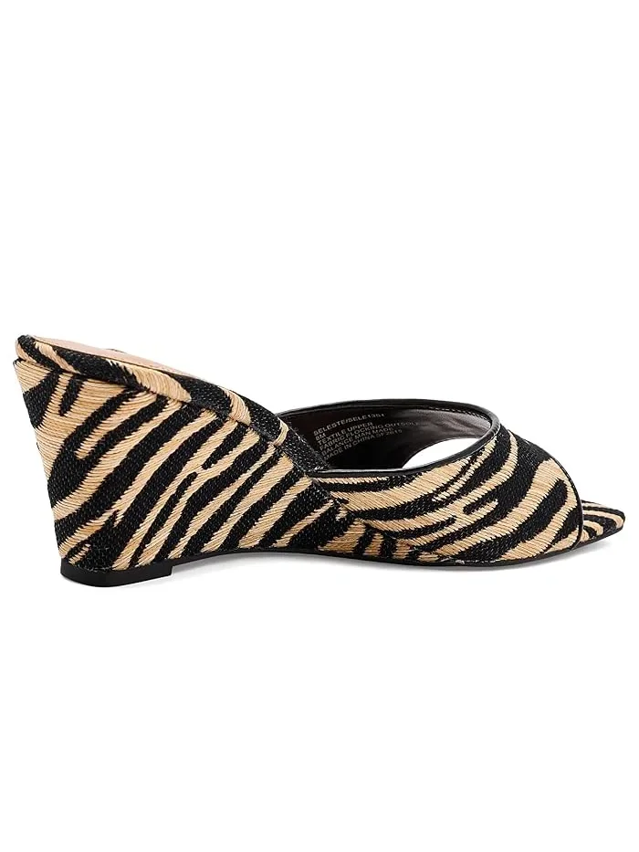 Туфли на каблуке Seleste Steve Madden, Zebra — изображение 3 из 4, селестинный