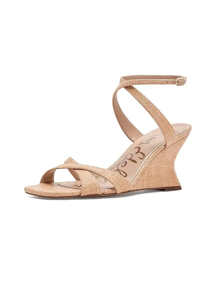 Босоножки на каблуке Davi Sam Edelman — изображение 1 из 4, выбеленный