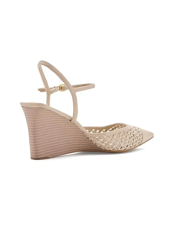 Босоножки на каблуке Cherie Strappy Franco Sarto — изображение 3 из 4, белый