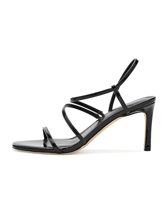 Босоножки на каблуке Hadlee Calvin Klein — изображение 4 из 4, черный/белый