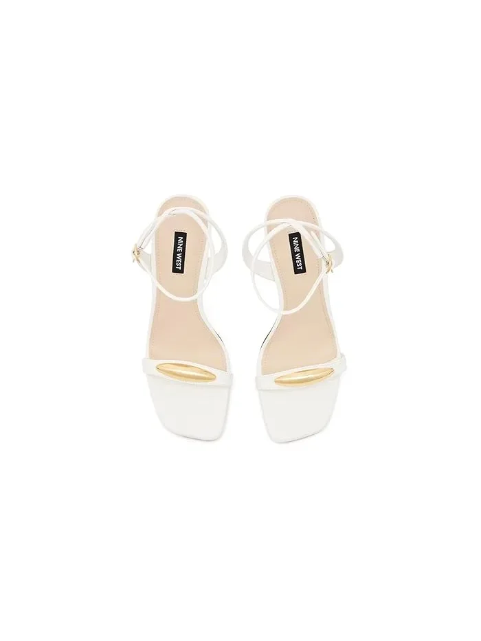 Босоножки на каблуке Props Nine West — изображение 2 из 4, белый
