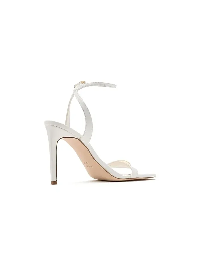 Босоножки на каблуке Props Nine West — изображение 3 из 4, белый