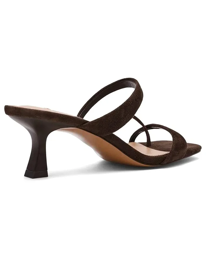 Босоножки на каблуке Ajay Steve Madden — изображение 3 из 4, коричневый