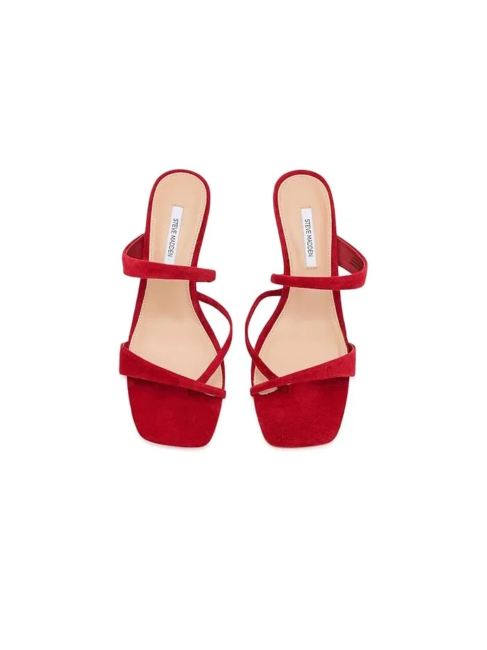 Босоножки на каблуке Ajay Steve Madden — изображение 2 из 4, красный