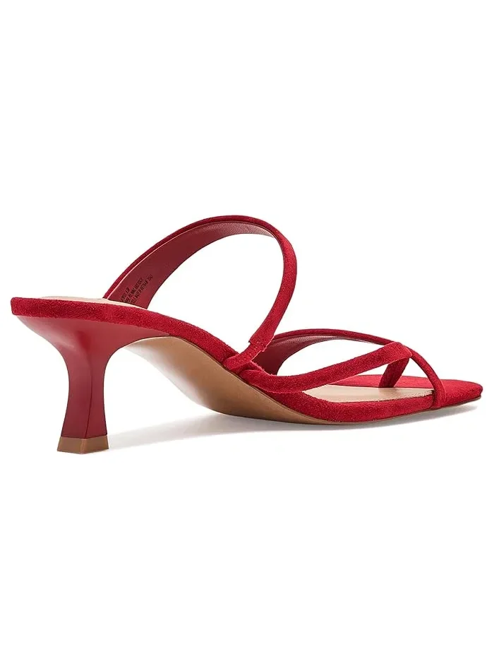 Босоножки на каблуке Ajay Steve Madden — изображение 3 из 4, красный