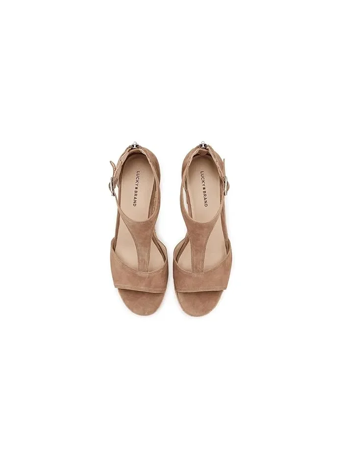Босоножки на танкетке Cyleste Lucky Brand — изображение 2 из 4, боровик