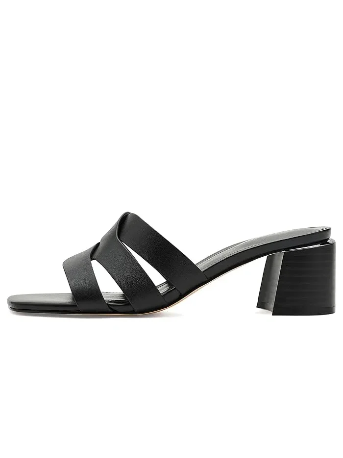 Босоножки на каблуке Vivianna Calvin Klein — изображение 4 из 4, черный