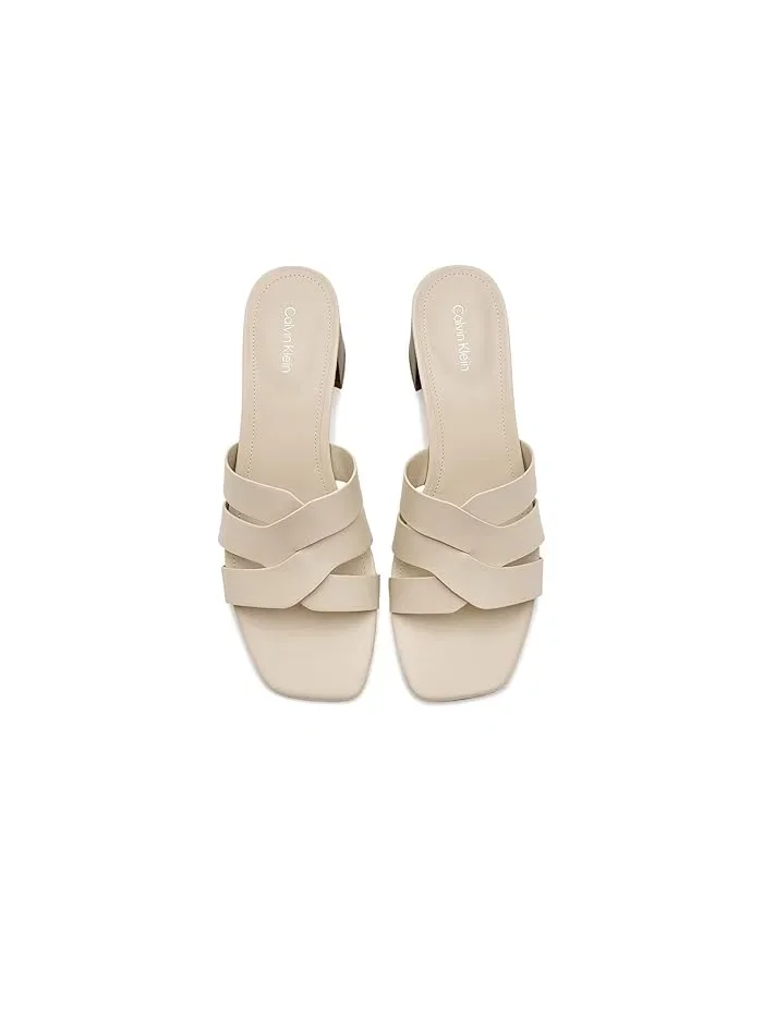 Босоножки на каблуке Vivianna Calvin Klein — изображение 2 из 4, белый