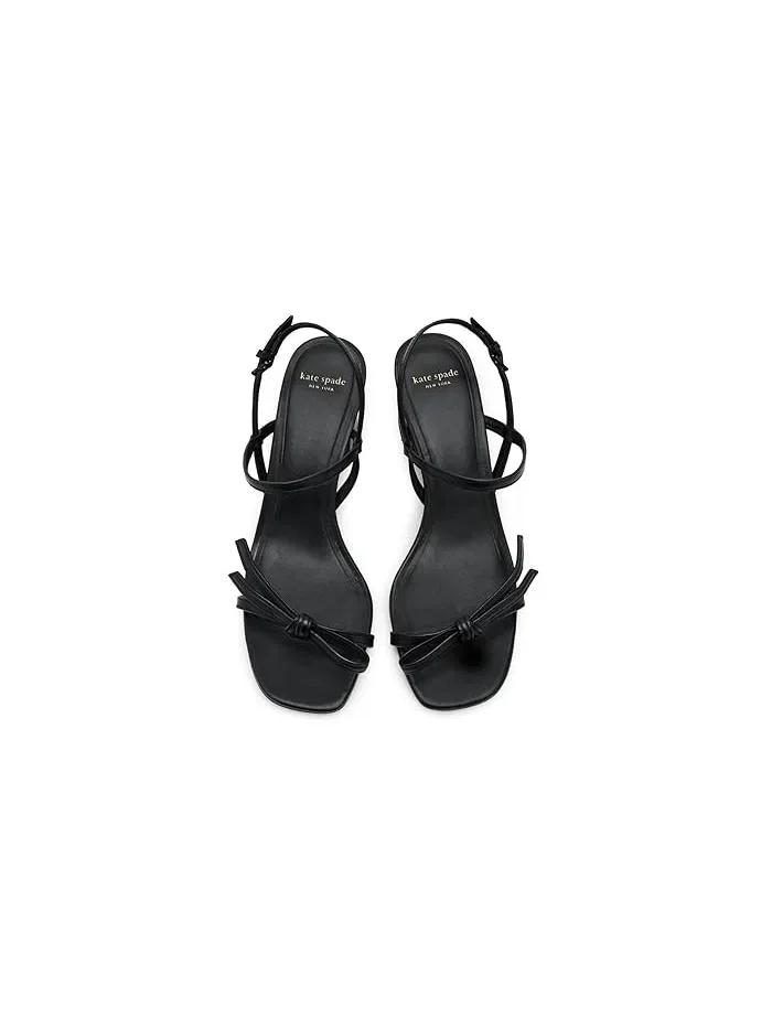 Босоножки на каблуке Loop Block Heel Kate Spade New York — изображение 2 из 4, черный
