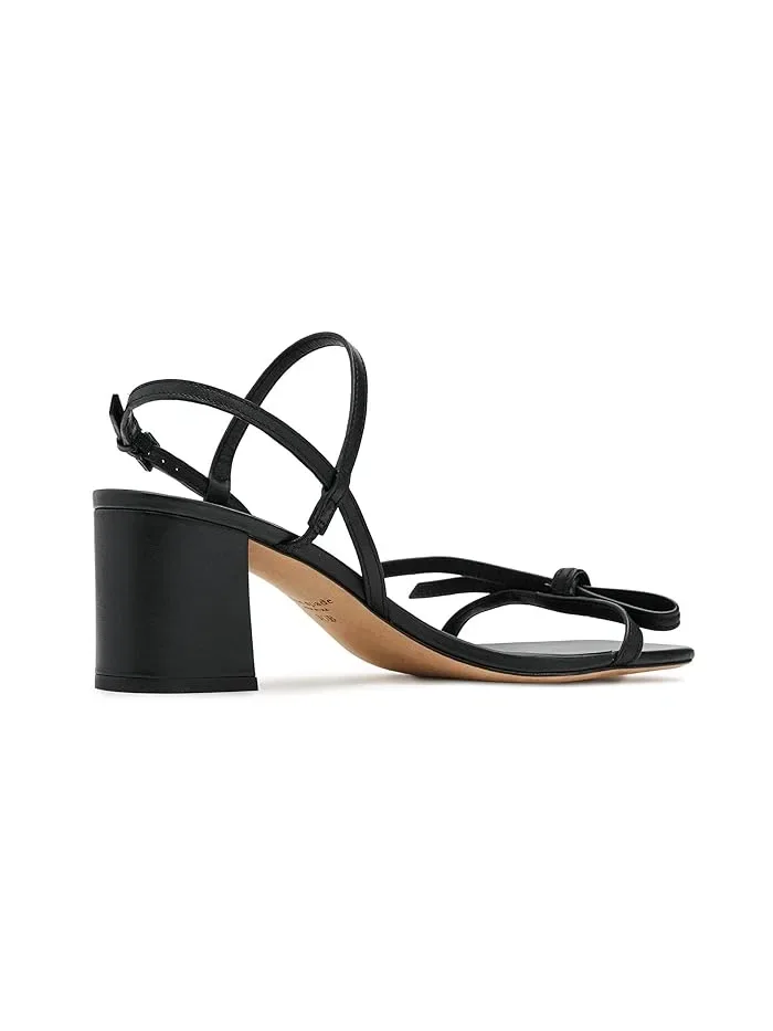 Босоножки на каблуке Loop Block Heel Kate Spade New York — изображение 3 из 4, черный