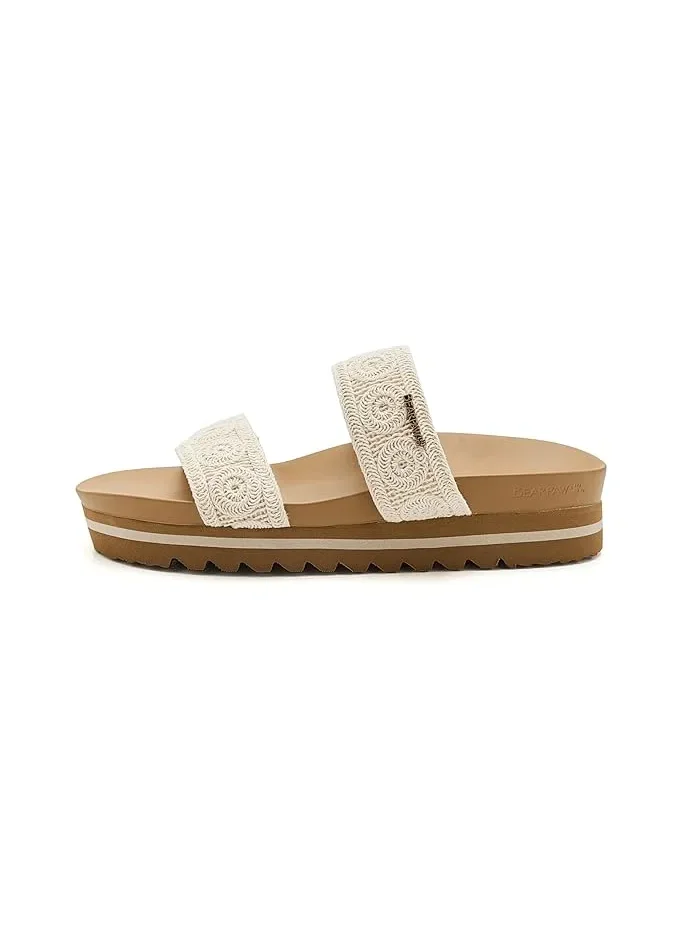 Босоножки с открытым носом Mandy Bearpaw — изображение 4 из 4, бежевый