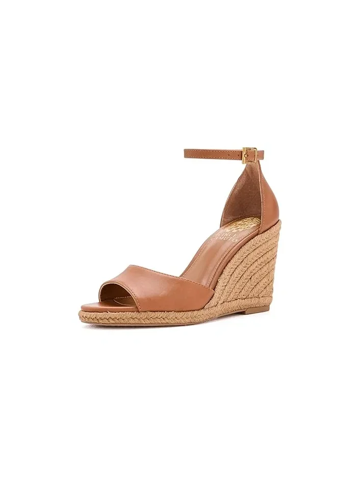 Босоножки на танкетке Felyn Espadrille Wedge Vince Camuto — изображение 1 из 4, золотистый