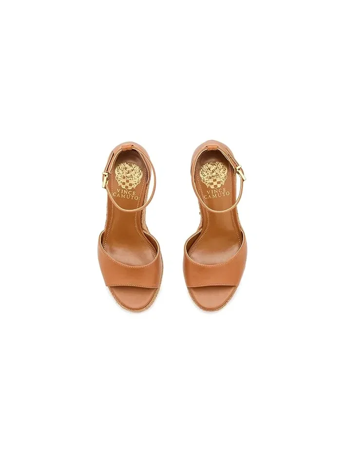 Босоножки на танкетке Felyn Espadrille Wedge Vince Camuto — изображение 2 из 4, золотистый